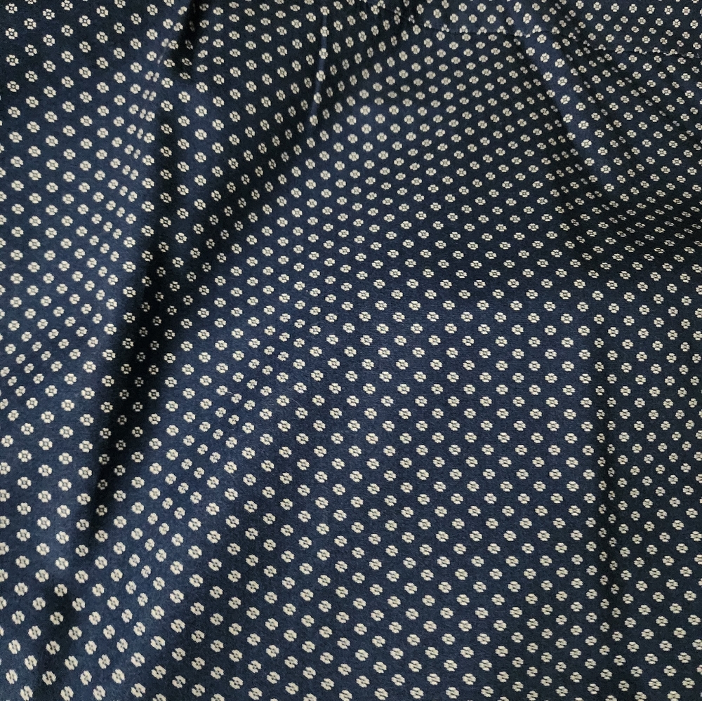 Express Fitted XL 17.5 Flower Geometric Design Dress Shirt - Picture 13 of 16